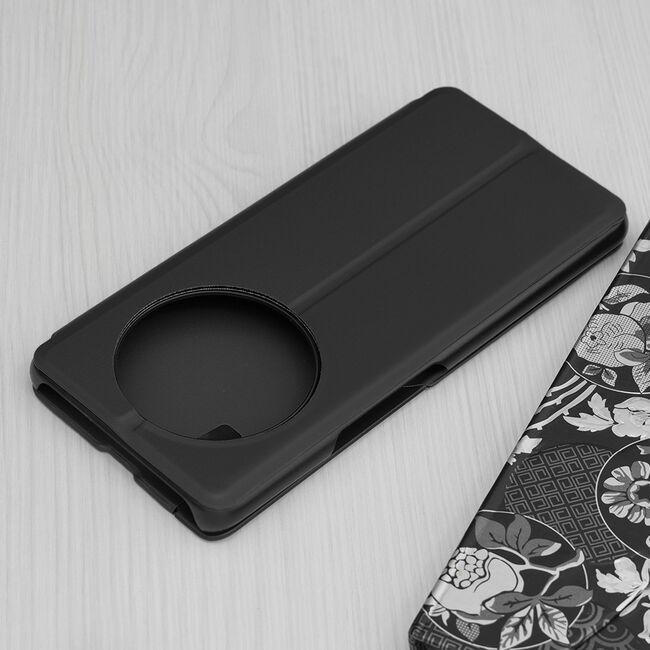 Husa pentru  Honor Magic 7 Lite tip carte, Smart View, Negru