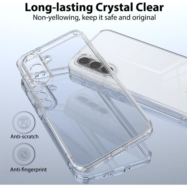 Husa pentru  Samsung Galaxy A26, Anti-Shock 1.5mm, cu protectie lentile, Transparent