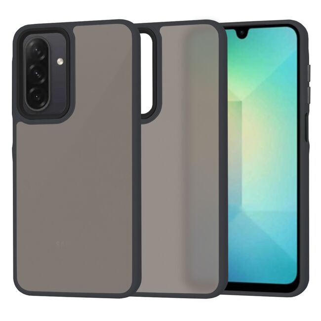 Husa pentru  Samsung Galaxy A26 Ghost Series frosted - Negru