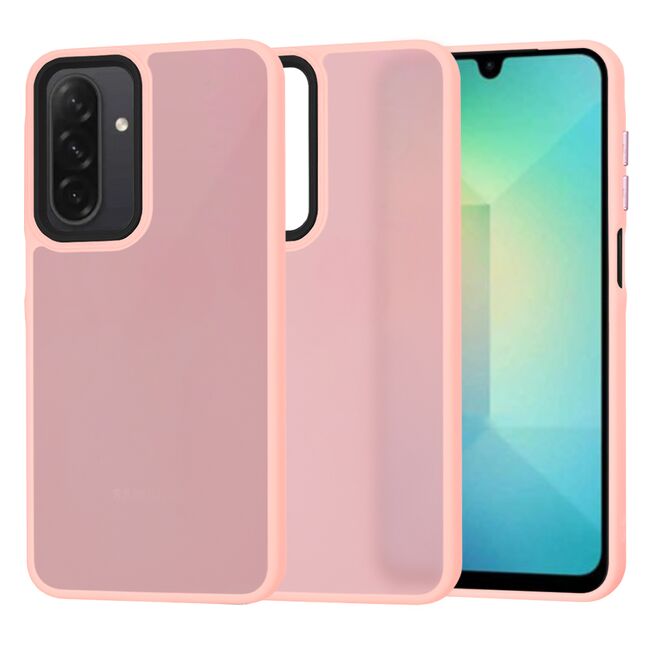 Husa pentru  Samsung Galaxy A26 Ghost Series frosted - Roz