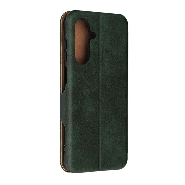 Husa tip carte pentru Samsung Galaxy A26 Smart Wallet fata - spate protectie 360 - Verde