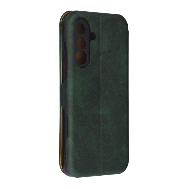 Husa tip carte pentru Samsung Galaxy A36 Smart Wallet fata - spate protectie 360 - Verde