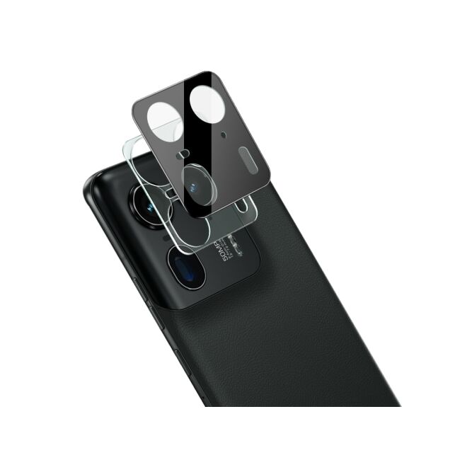 Folie camera Motorola Edge 50 Ultra Techsuit Full Glass, negru