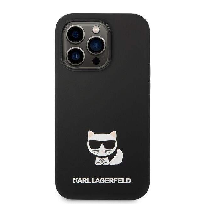 Husa premium pentru  iPhone 14 Pro Max Karl Lagerfeld superior quality - Negru darth vader