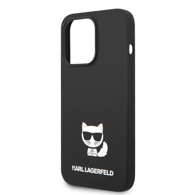 Husa premium pentru  iPhone 14 Pro Max Karl Lagerfeld superior quality - Negru darth vader