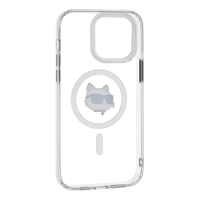 Husa premium pentru  iPhone 14 Pro Max Karl Lagerfeld compatibila Magsafe - Ice