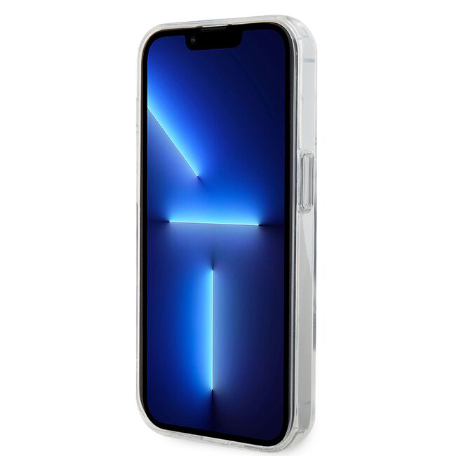 Husa premium pentru  iPhone 14 Pro Max Karl Lagerfeld compatibila Magsafe - Transparent neutru
