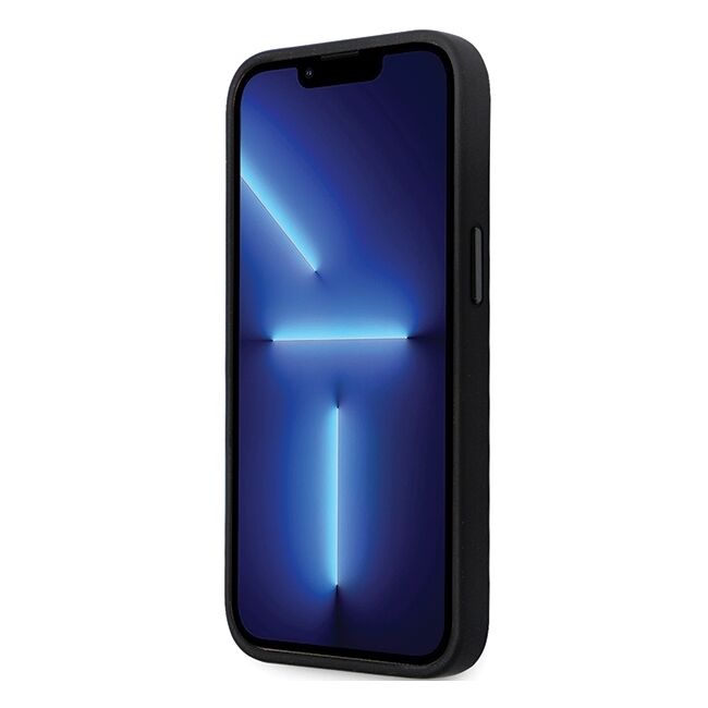 Husa premium pentru  iPhone 14 Pro Max Karl Lagerfeld superior quality - Negru electric