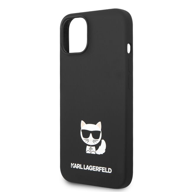 Husa premium pentru  iPhone 15 Karl Lagerfeld superior quality - Negru