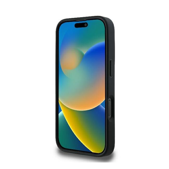 Husa premium pentru  iPhone 16 Pro Karl Lagerfeld superior quality - Negru denim