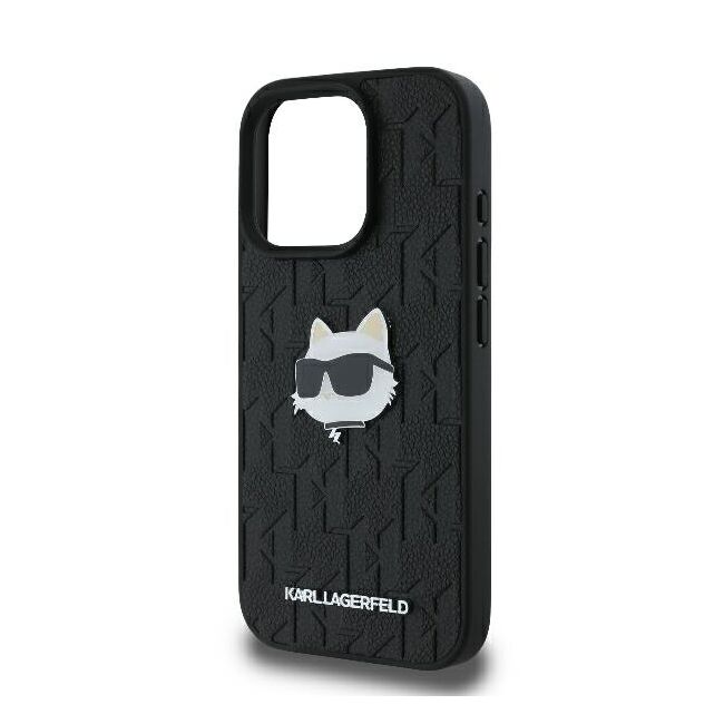 Husa premium pentru  iPhone 16 Pro Karl Lagerfeld superior quality - Negru