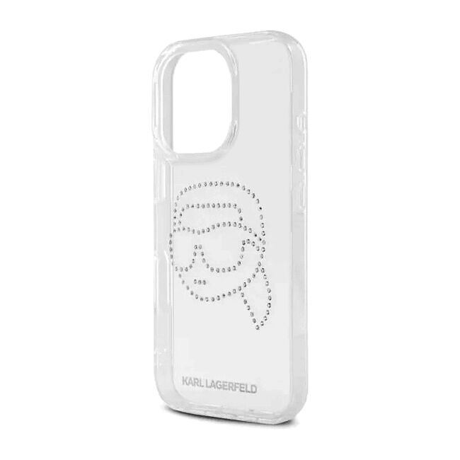 Husa premium pentru  iPhone 16 Pro Karl Lagerfeld superior quality - Transparent
