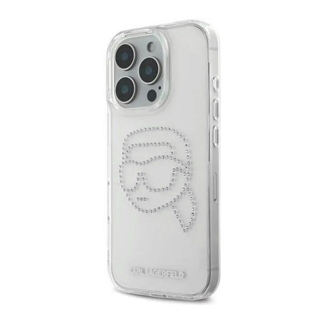Husa premium pentru  iPhone 16 Pro Karl Lagerfeld superior quality - Transparent
