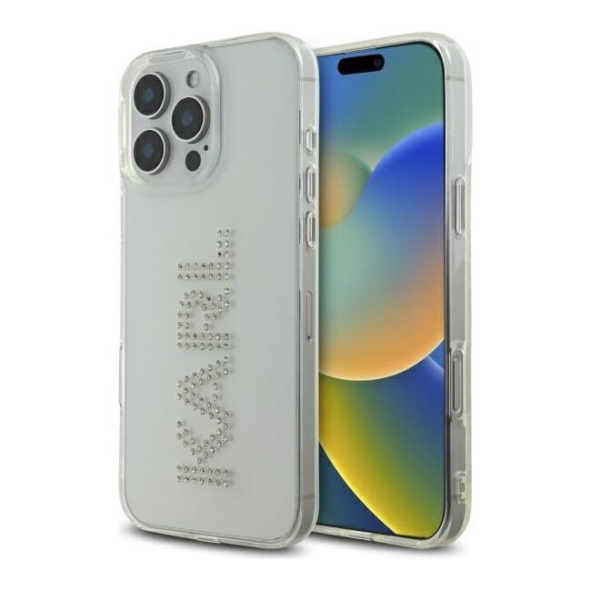 Husa premium pentru  iPhone 16 Pro Max Karl Lagerfeld superior quality - Transparent