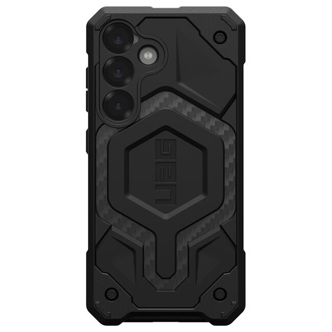 Husa Samsung Galaxy S25 UAG Monarch Pro, Carbon Fiber