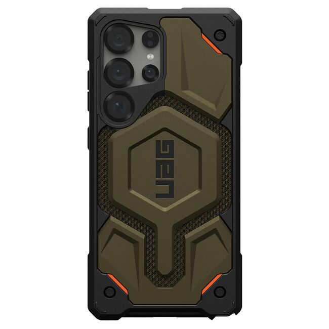 Husa Samsung Galaxy S25 Ultra UAG Monarch Pro, Kevlar Element Green