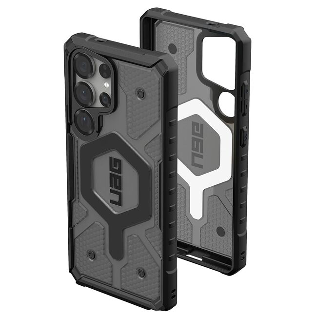 Husa Samsung Galaxy S25 Ultra UAG Pathfinder Clear MagSafe, Ash