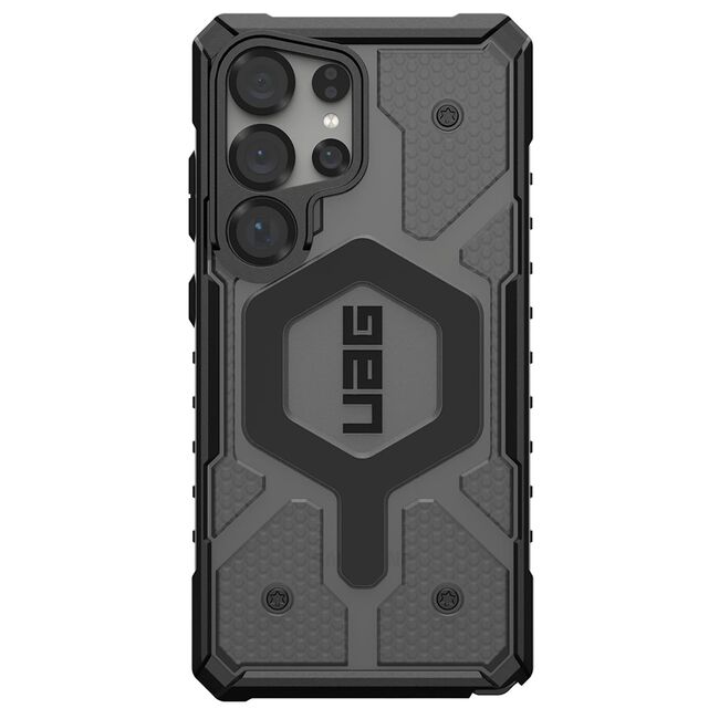 Husa Samsung Galaxy S25 Ultra UAG Pathfinder Clear MagSafe, Ash