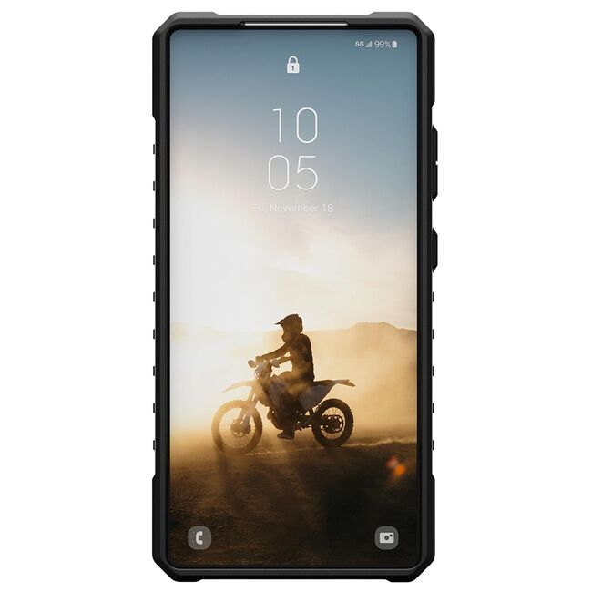 Husa Samsung Galaxy S25 Ultra UAG Pathfinder Clear MagSafe, Ice Silver