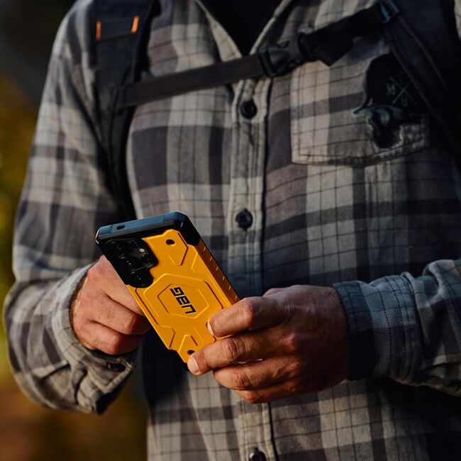 Husa Samsung Galaxy S25 Ultra UAG Pathfinder MagSafe, Heritage Yellow