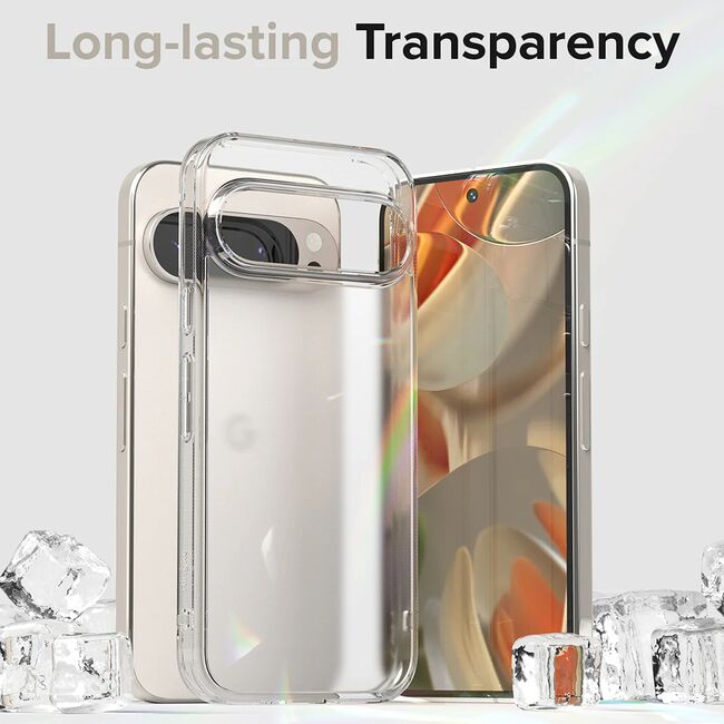 Husa pentru  Google Pixel 9 / 9 Pro Ringke Fusion - Transparent mat