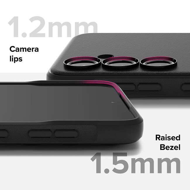 Husa pentru  Samsung Galaxy S24 FE Ringke Onyx compatibila MagSafe - Negru mat