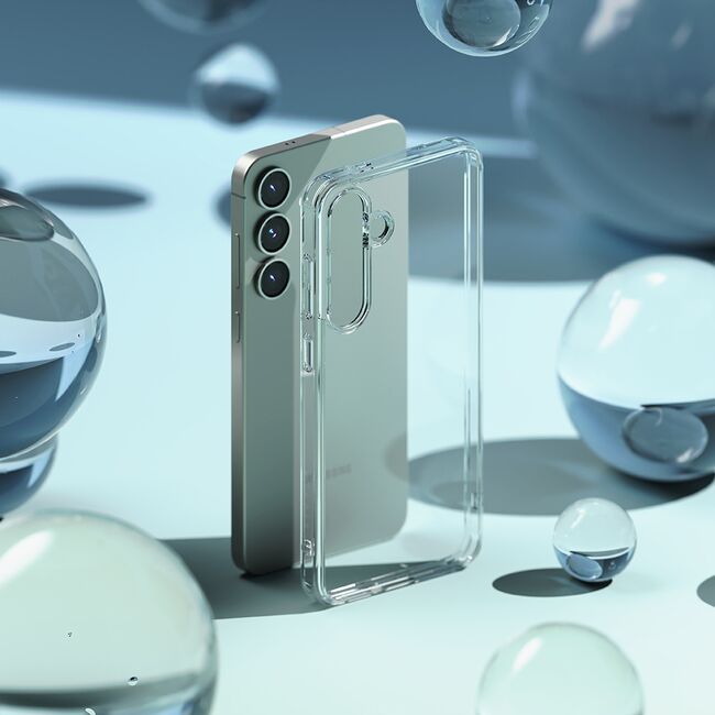 Husa pentru  Samsung Galaxy S25+ Ringke Fusion - Transparent mat