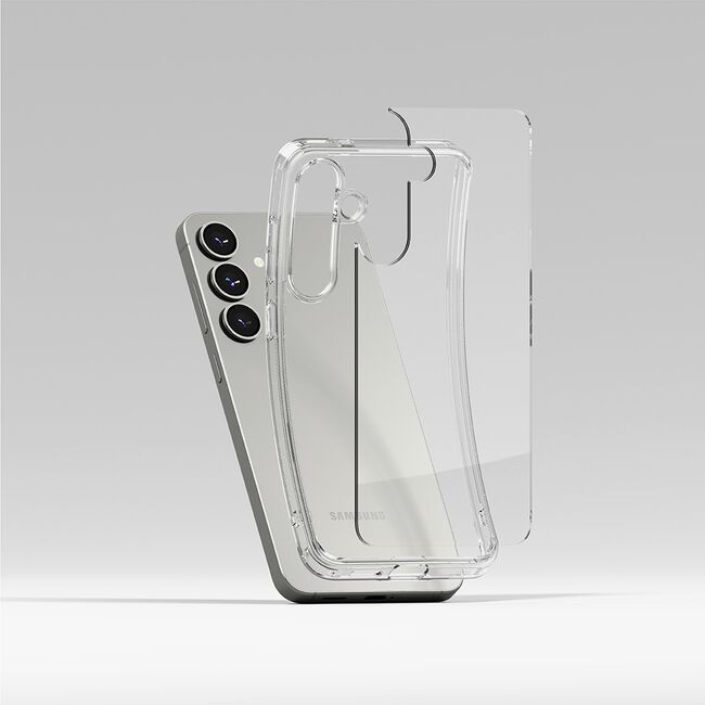Husa pentru  Samsung Galaxy S25+ Ringke Fusion - Transparent mat