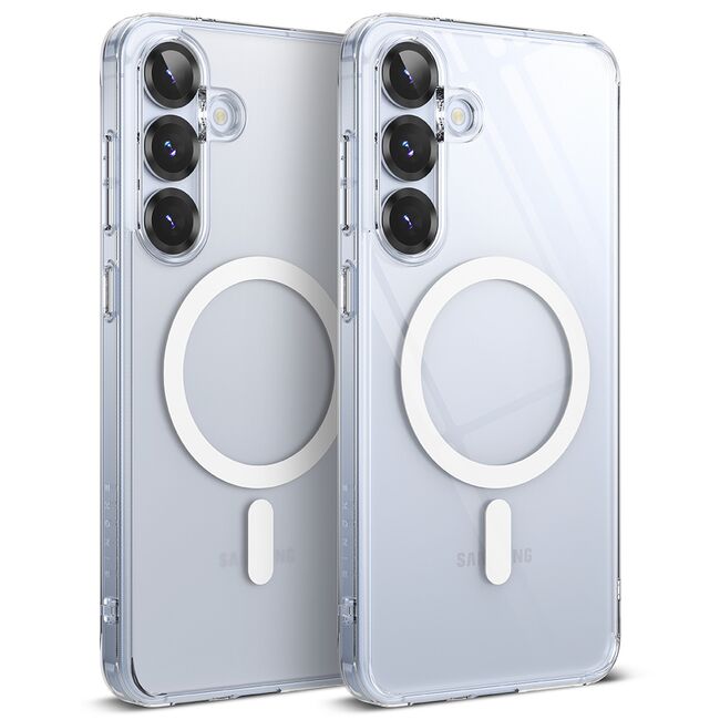 Husa pentru  Samsung Galaxy S25+ Ringke Fusion compatibila MagSafe - Transparent