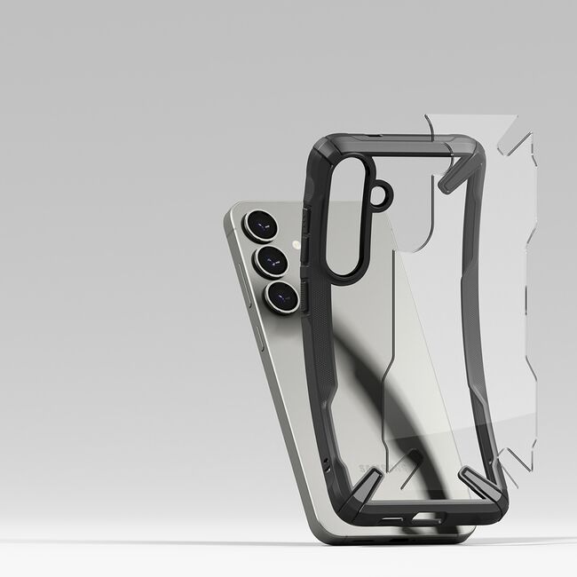 Husa pentru  Samsung Galaxy S25+ Ringke Fusion X - Transparent