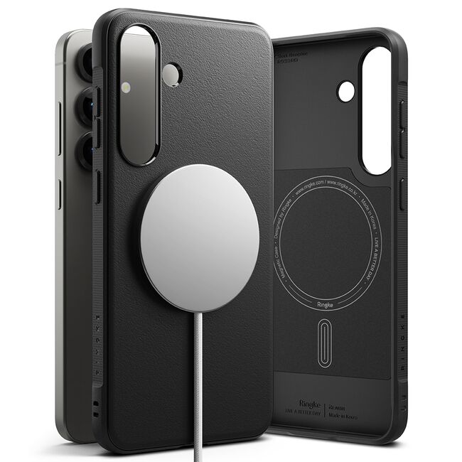 Husa pentru  Samsung Galaxy S25+ Ringke Onyx compatibila MagSafe - Negru Royal