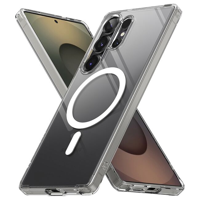Husa pentru  Samsung Galaxy S25 Ultra Ringke Fusion compatibila Magsafe - Transparent