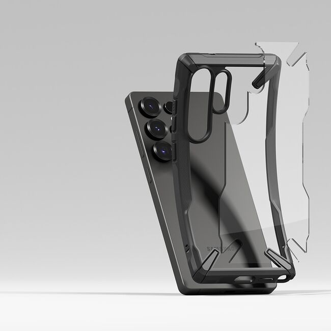 Husa pentru  Samsung Galaxy S25 Ultra Ringke Fusion X - Transparent