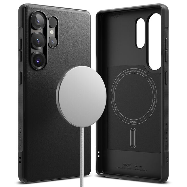 Husa pentru Samsung Galaxy S25 Ultra Ringke Onyx compatibila Magsafe - Negru