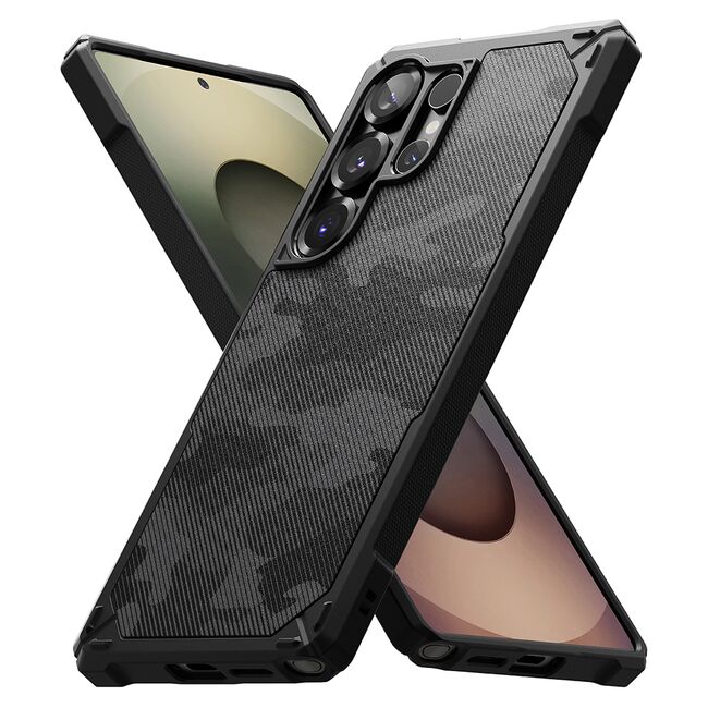 Husa pentru  Samsung Galaxy S25 Ultra Ringke Rugged Gear - Negru carbune