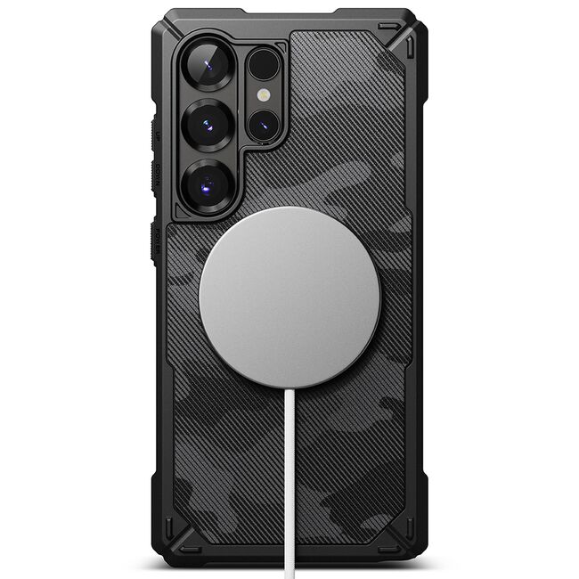 Husa pentru  Samsung Galaxy S25 Ultra Ringke Rugged Gear - Negru darth vader