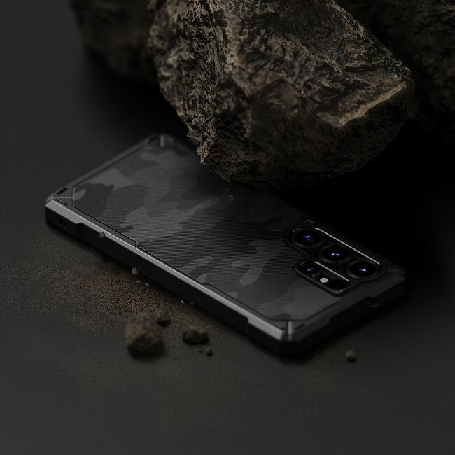 Husa pentru  Samsung Galaxy S25 Ultra Ringke Rugged Gear - Negru denim