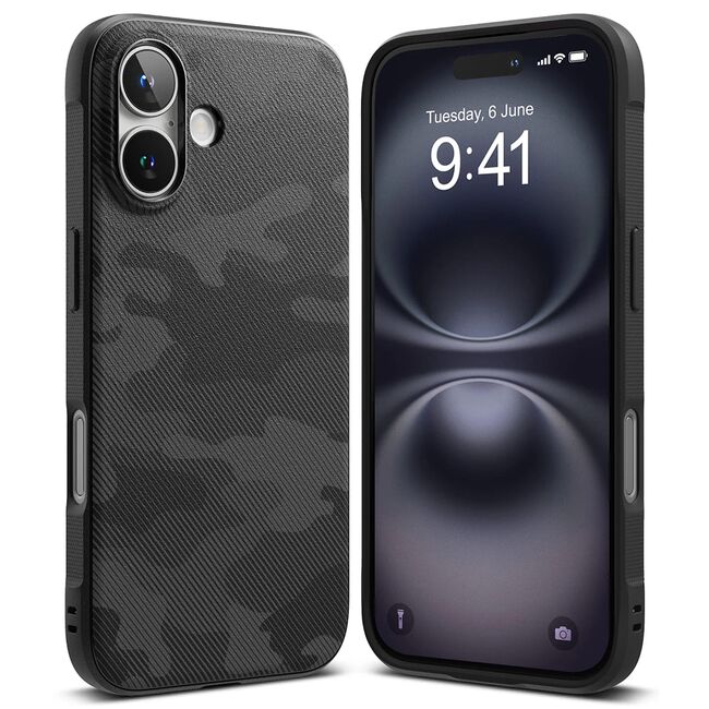 Husa pentru  iPhone 16 Plus Ringke Onyx - Negru darth vader