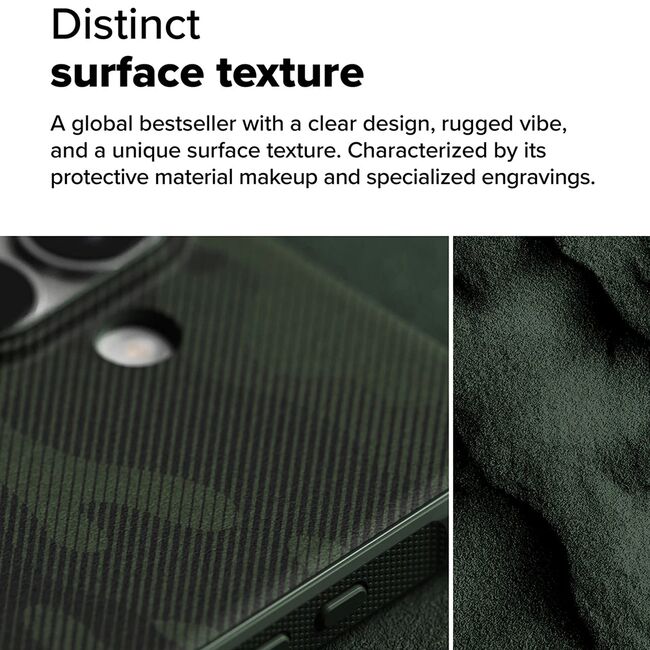 Husa pentru  iPhone 16 Plus Ringke Onyx - Verde inchis