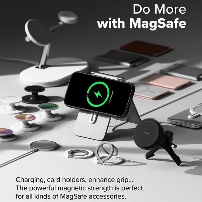 Husa pentru  iPhone 16 Pro Max Ringke Fusion X compatibila MagSafe - Transparent