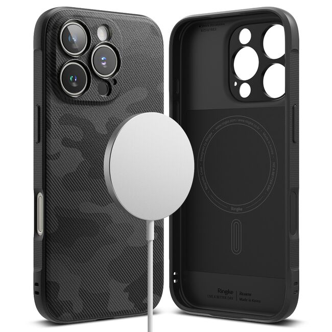 Husa pentru  iPhone 16 Pro Max Ringke Onyx compatibila MagSafe - Negru