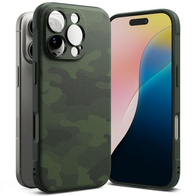 Husa pentru  iPhone 16 Pro Max Ringke Onyx - Verde