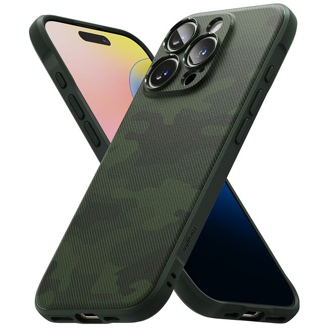 Husa pentru  iPhone 16 Pro Max Ringke Onyx - Verde