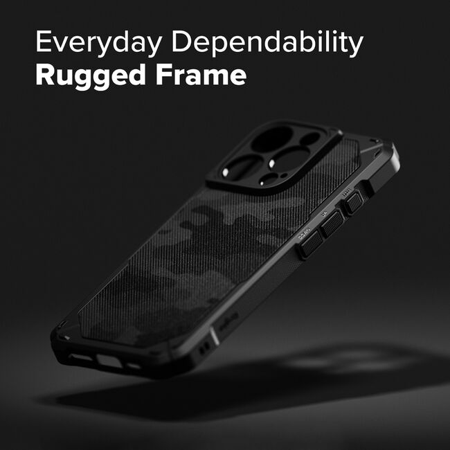 Husa pentru  iPhone 16 Pro Max Ringke Rugged Gear - Verde inchis