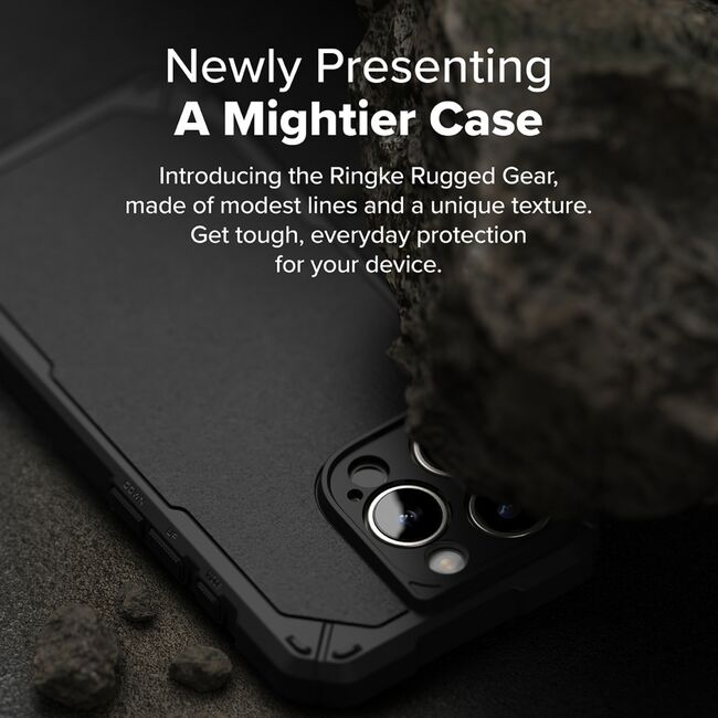 Husa pentru  iPhone 16 Pro Max Ringke Rugged Gear - Verde inchis