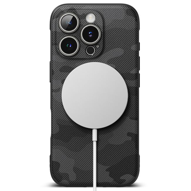 Husa pentru  iPhone 16 Pro Ringke Onyx compatibila MagSafe - Negru
