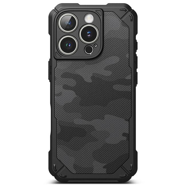 Husa pentru  iPhone 16 Pro Ringke Rugged Gear - Negru denim