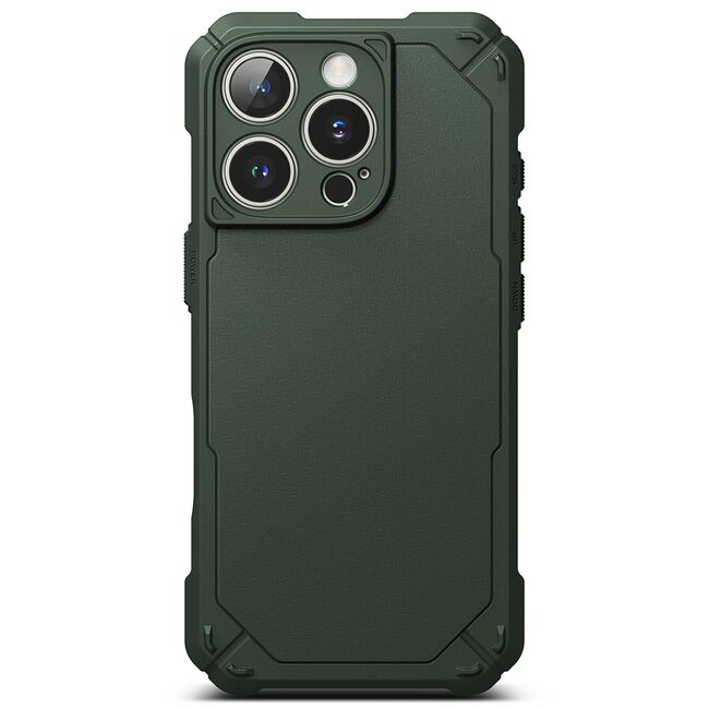 Husa pentru  iPhone 16 Pro Ringke Rugged Gear - Verde inchis