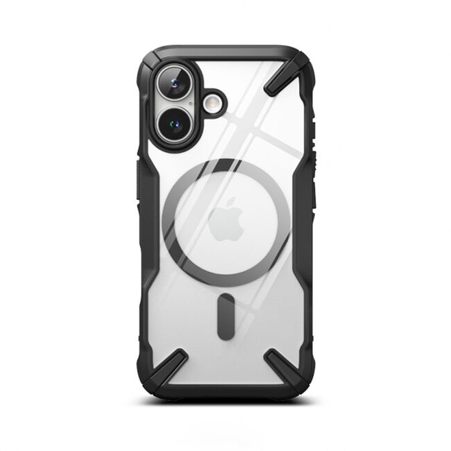 Husa pentru  iPhone 16 Ringke Fusion X compatibila MagSafe - Transparent