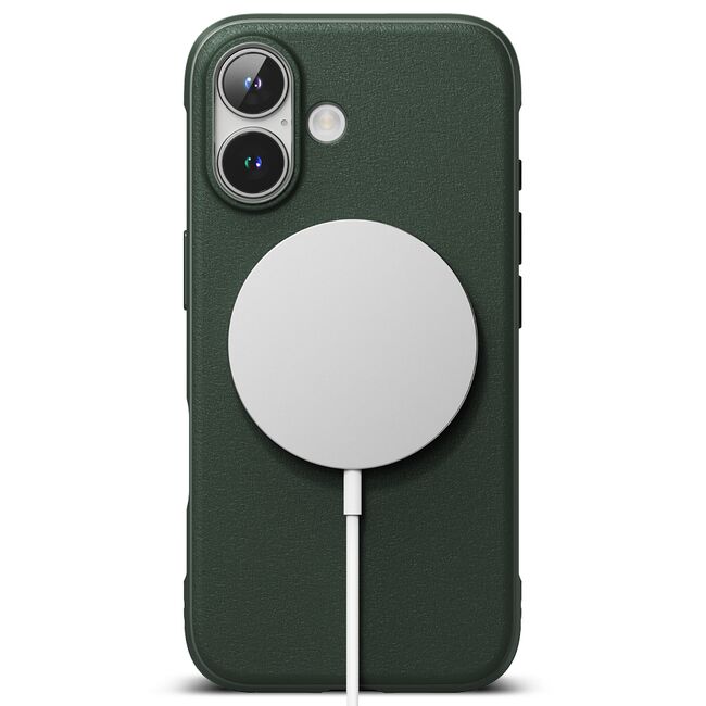 Husa pentru  iPhone 16 Ringke Onyx compatibila MagSafe - Verde